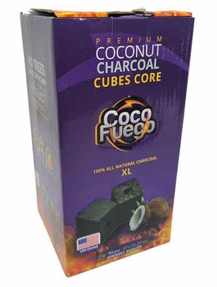 COCO FUEGO CHARCOAL CUBES CORE - XL - 54 pcs