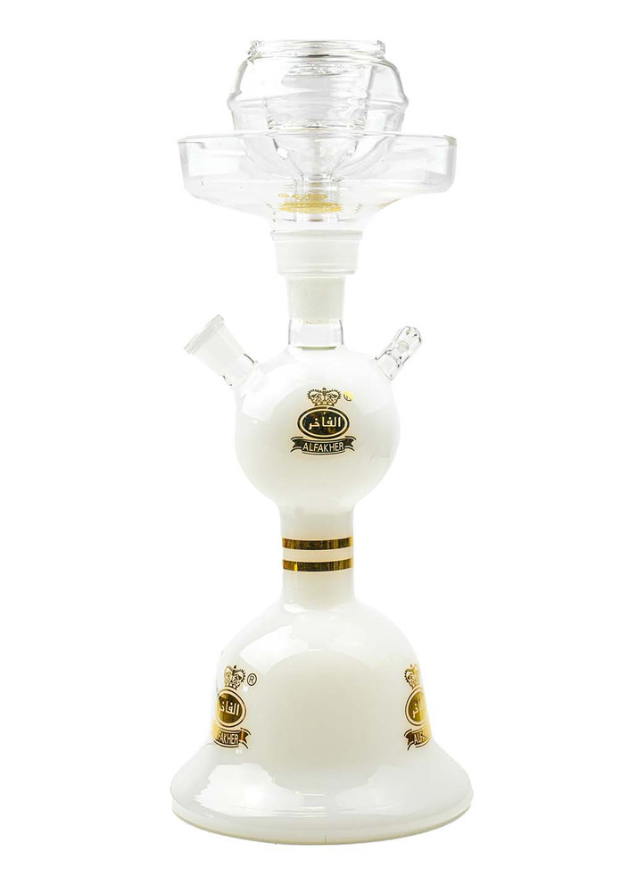 Al Fakher Glass Hookah - Round