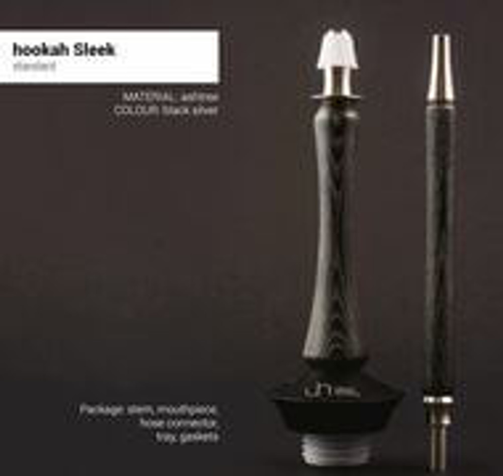 Hookah UNION Sleek Standard - Black/Silver