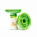 Cyril hookah bowl Green/White