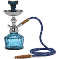 MYA QT mini hookah w/h Chrome wire basket - 14"