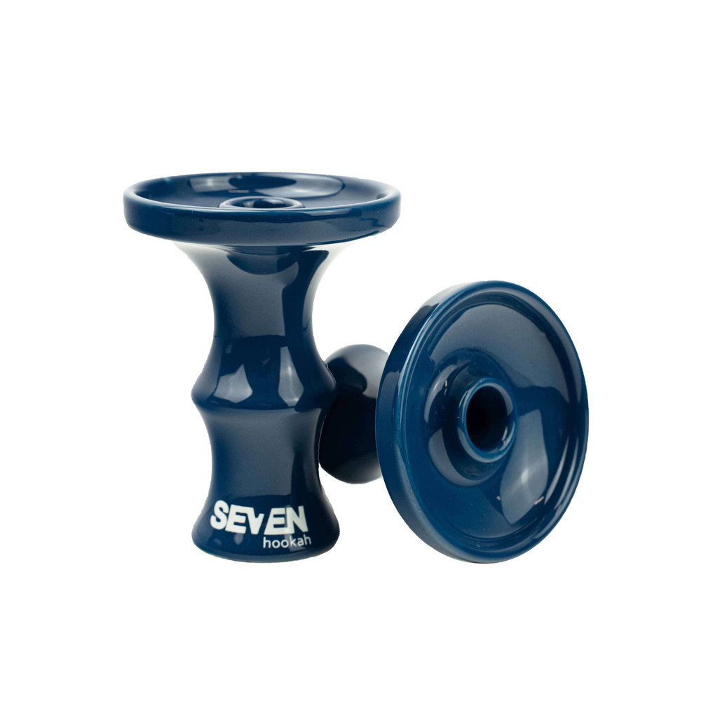 Seven Hookah Bowl, Glossy blue