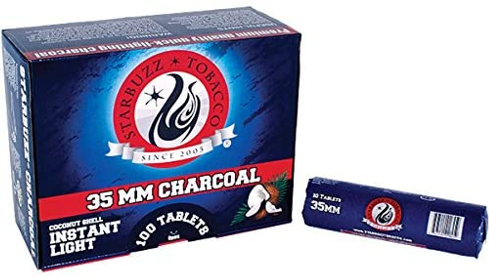 Starbuzz coconut instant light charcoal 35 mm