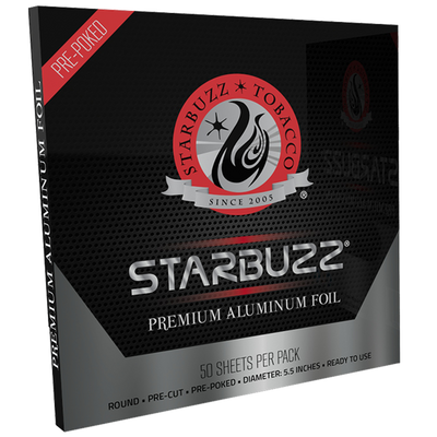 STARBUZZ Pre-Poked Pre-Cut PREMIUM Aluminum Foil