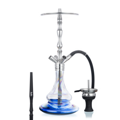 Aladin MVP 500 Hookah - Shiny Bottom Blue