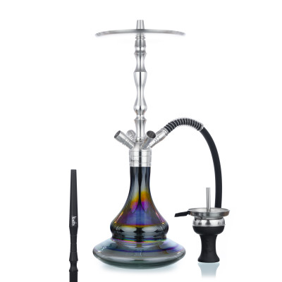 Aladin MVP 500 Hookah - Full Shiny Black