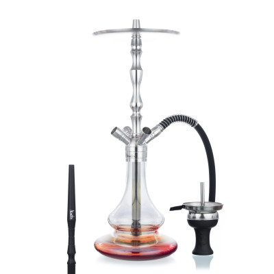 Aladin MVP 500 Hookah - Shiny Bottom Red