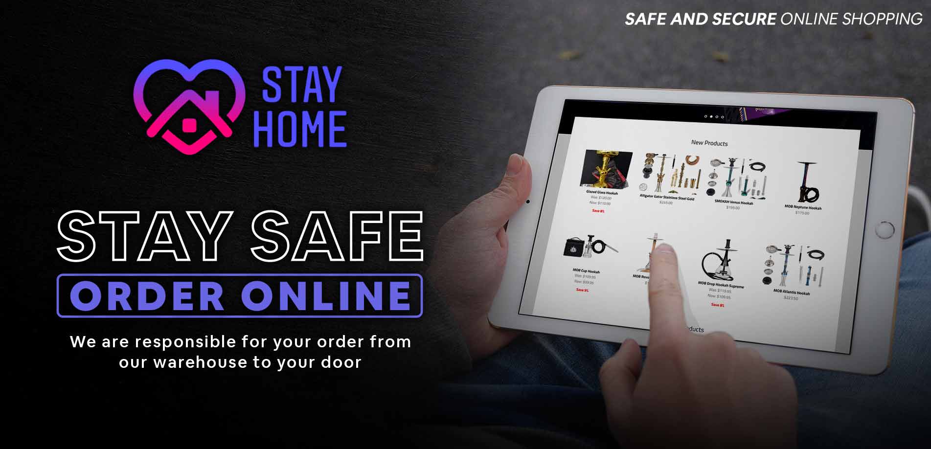 Stay home order online