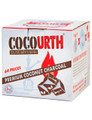 CocoUrth Organic Coconut Charcoal (64 Pieces - Large Cube)